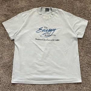 Vintage 1990s Kansas City Power & Light Single Stitched Shirt